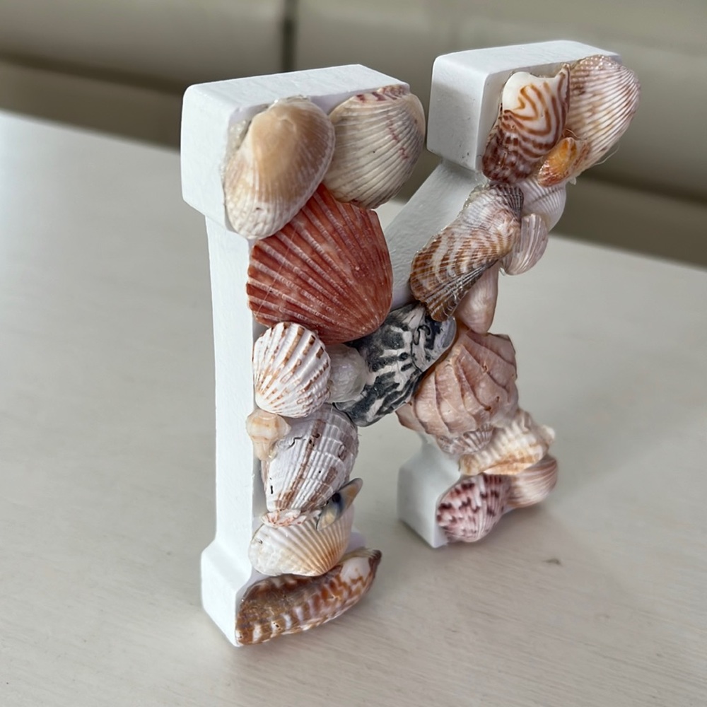 Seashell Initial K - Picture 2 of 3